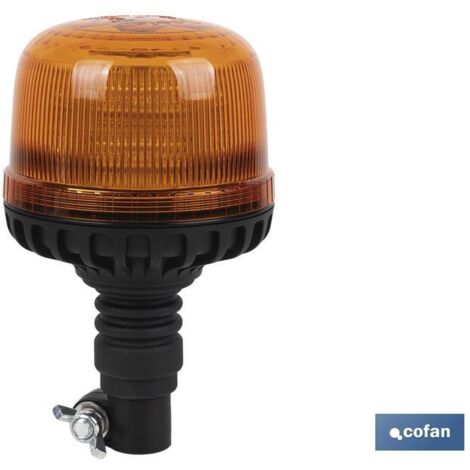 luz led estacionaria destellante ece r65 soporte 12/24v ip66