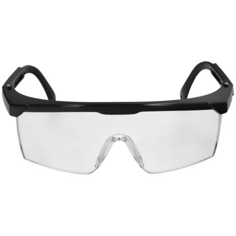 Gafas De Protección Laboral – Pack De 12 Unidades, Lentes Transparentes, Patillas Ajustables – Para Obras, Laboratorio, Ciclismo, Tiro, Agricultura