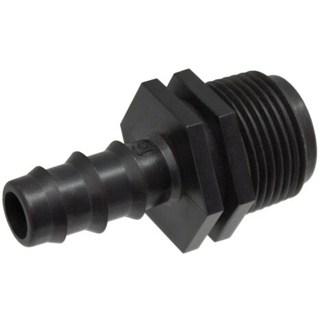 Adaptador Macho Tubo 16mm a Rosca 1/2" en Bolsa Zip 1 Unidad 900401 Aqua Control (1/3)