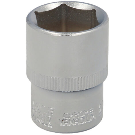 llave vaso 1/2 hexagonal 21 mm. perfil de 6 caras. acero cromo vanadio, aristas redondas (1/5)