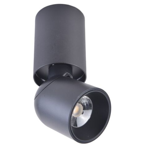Foco de techo orientable LED "Skadi" (8W 4000K 900lm) – Negro (1/3)