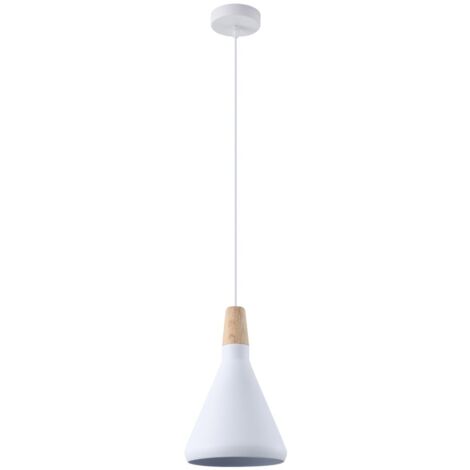 Lámpara de techo "Coral" (1xE27) – Blanco (1/4)