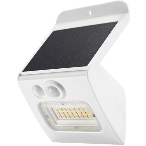 Aplique solar LED Egoda con sensor de movimiento y crepuscular 3W 3000 - 4000 - 6500K Blanco (1/5)