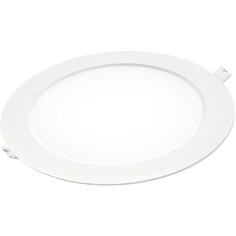 Downlight LED MATEL PC blanco empotrar redondo 18W neutra