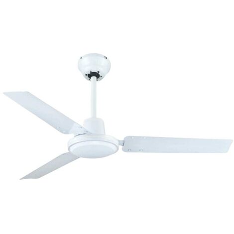 Ventilador de techo blanco 70W con mando