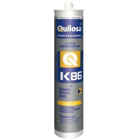 Silicona Ácida QUILOSA ORBASIL K86 300ml Blanca 10043806 (1/5)