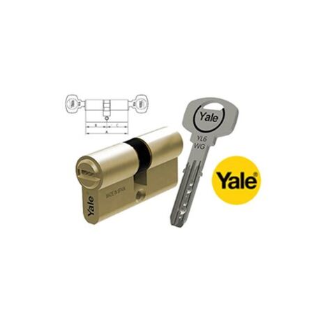 Azbe 1d Cilindro de seguridad Europerfil Yale Azbe YL63030LT antibumping