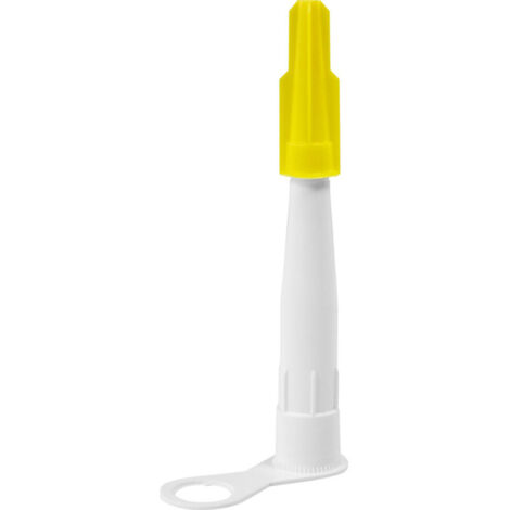 SOUDAL Cánula blanca con capucha para silicona (Bolsa de 5 unidades)
