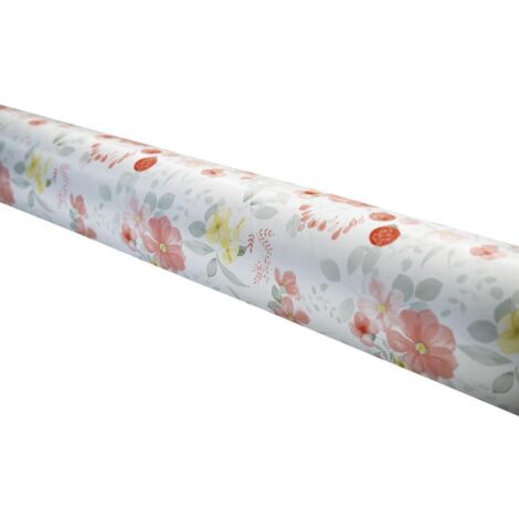 Hule Pvc Rollo de hule con diseño moderno de flores grandes 140cm x 20m ...