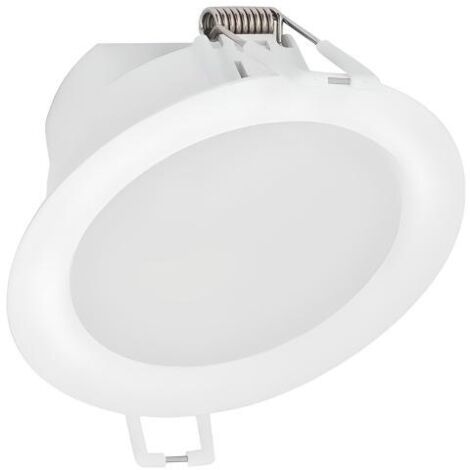 Downlight LED redondo empotrable (24W 6500K 2400lm) IP44/IK03 Ø21,5x4,2cm color blanco