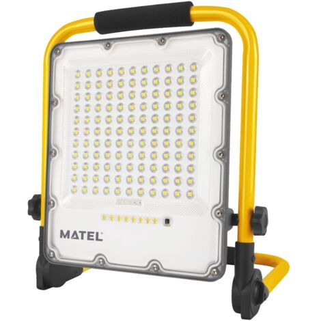 Proyector LED plegable recargable con 4 modos de luz (150W 6400K 1500lm) IP65 29x39x6cm (1/2)