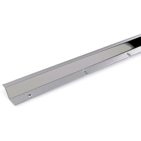 Tapajunta Cerámica Inox Atornillable 100cm con Tacos y Tornillos