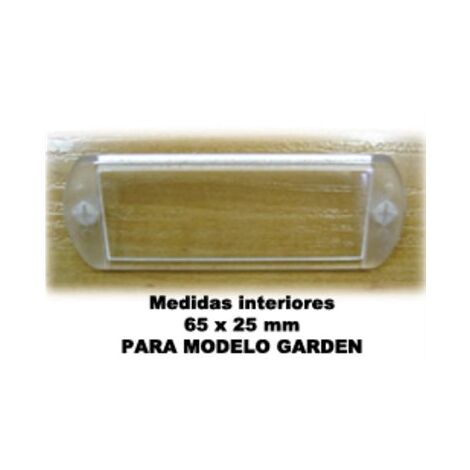 BTV TARJETERO BUZON TRANSPARENTE 6525 mm.60608 ( 1und
