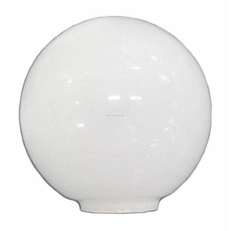 Pack 3 Tulipa de cristal bola opal de 12 cm boca de 5cm