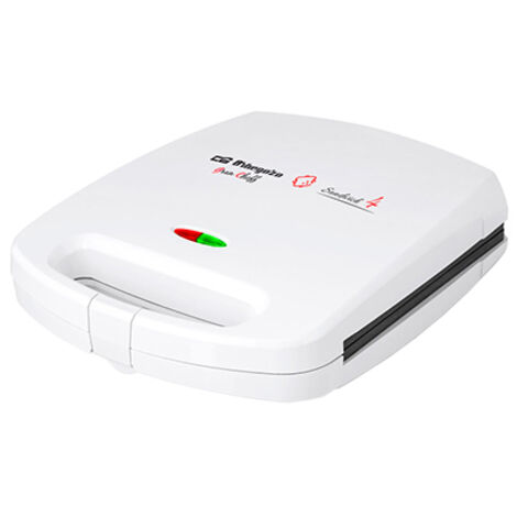 Sandwichera "SW 7100" de 4 cavidades antiadherentes 1500W con indicador de encendido y base antideslizante (1/3)