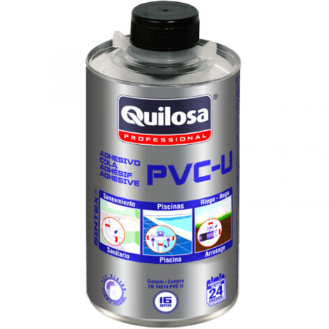 Bote adhesivo soldador pvc 250ml sintex pvc-u quilosa (1/2)