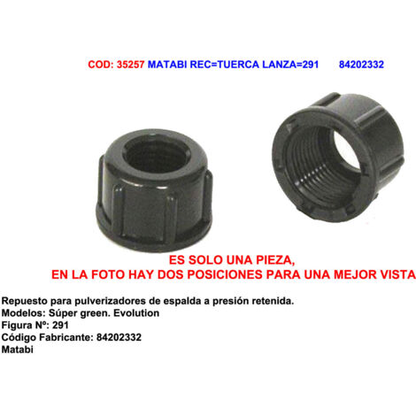 Matabi Rectangular Lanza 291 84202332