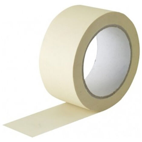 Rollo de cinta de pintor de 45 metros "Krepp" de 19mm de ancho (1/2)