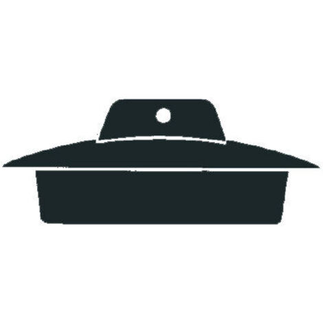 TECNO Tapón para fregadero sin cadena Ø1-1/2” (T500) 50900