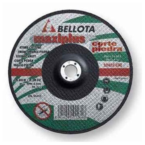 Disco para corte de piedra "Dynamic" (grano 24) Ø230x3mm fabricado en carburo de silicio y resina (1/2)