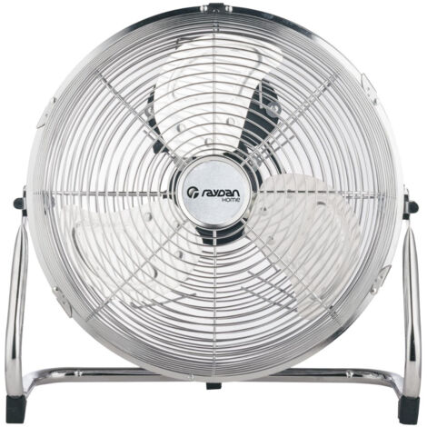 Ventilador de suelo 100W – Oscilación vertical 180° – 3 velocidades ajustables – Flujo de aire potente hasta 30 m² – Orion91 (1/5)