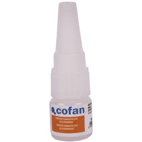 COFAN PEGAMENTO CIANOCRILATO ALTA DENSIDAD (BOTE 3 GR.