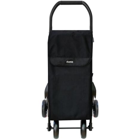 DUETT carro compra aluminio muuvi up negro , Carro compra aluminio Muuvi Up NegroMarca: DuettCapacidad de la bolsa: 46LCarga Máxima: 25kgPeso: 2.6KgBolsillo Tra