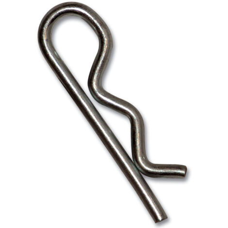 FPLUS pasadores avl forma r de 6 mm x 11,5 cm de largo zincado