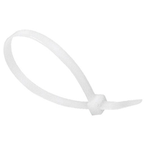 Bolsa de 100 bridas de nylon 7,6x540mm blanca index