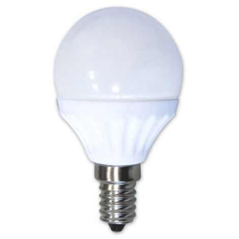 IluminaShop - Bombilla LED E14 G45 6W ECO Line  Blanco Calido 3000K
