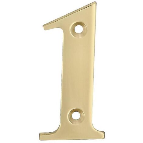 Numero 1 laton 10cm 2670 amig (1/3)