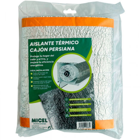 AISLANTE TERMICO PERSIANA 125x25x0.5cm AT02 10763 MICEL
