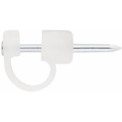 Caja de 100 grapas para cable coaxial de TV index (1/2)