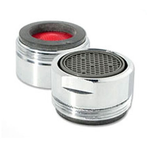 CIS atomizador macho 28-100 cr.2391 granel , Atomizador para grifo rosca macho 28mmLatón cromadoCon filtro de acero inoxidable.Bolsa individual. (1/2)