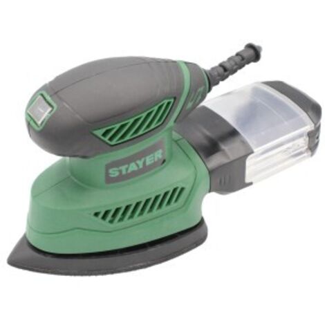 Lijadora de Mano STAYER BRICOLAJE LD141B-C180 140x140x80 MM