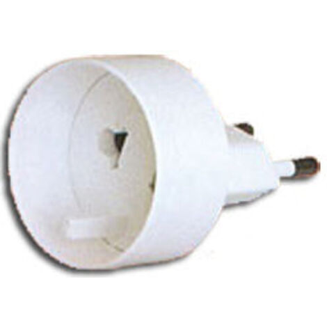 electricidad adaptador viaje bipolar 10a-250v ref 11000-50400