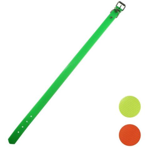 Collar Biothane Higiénico Duradero 25mm x 60cm Verde