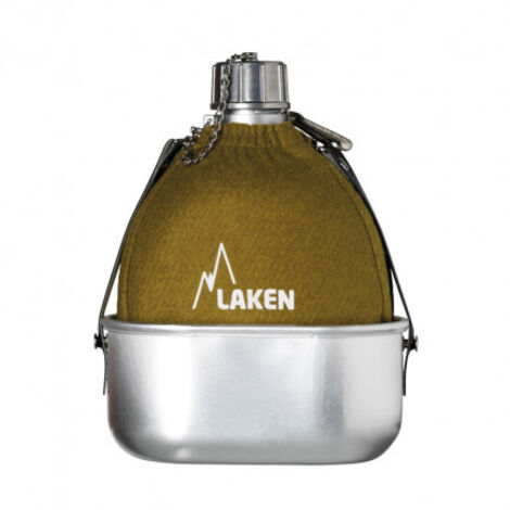 Cantimplora de Aluminio Clásica LAKEN 1L con Marmite 112 (1/2)