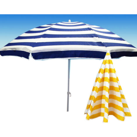 BAMBÚ Parasol hié. pint. epoxi blanco poli. 1.80m/8v/19-22mm HW-B003