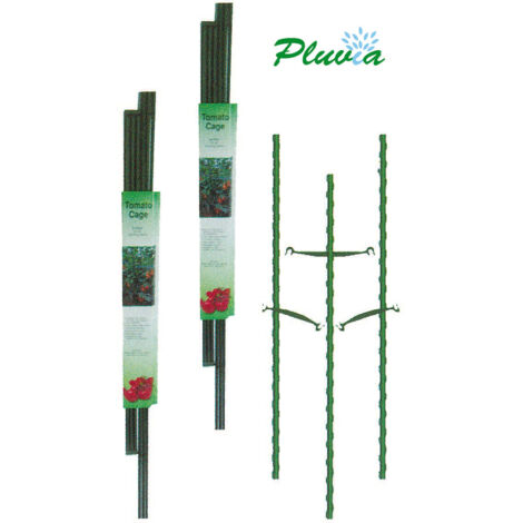 PLUVIA Tutor de acero plastificado verde 16mm x 2,10 metros