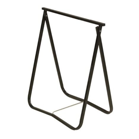 Caballete metálico color negro 75cm