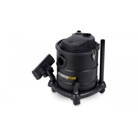 Aspirador de ceniza con ruedas 1200W con manguera de 120cm y cable de 3,2 metros (20 litros de depósito) powx308 powerplus