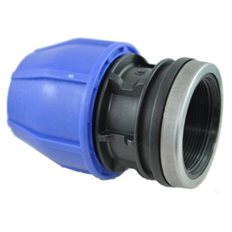 Conector de compresión de tipo enlace mixto r/hembra 20mm x 1/2” (1/2)