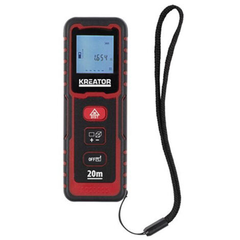 Medidor laser 20mt area-volumen-distancia krt706500 kreator (1/3)