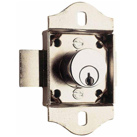 Cerradura sobreponer armario cromo 718-43 baton (1/2)