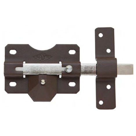 Cerrojo b2n 105mm boton/llave bomb. Redondo niquelado cays (1/3)
