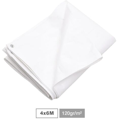 Toldo 120gr 4x6M Blanco (1/4)