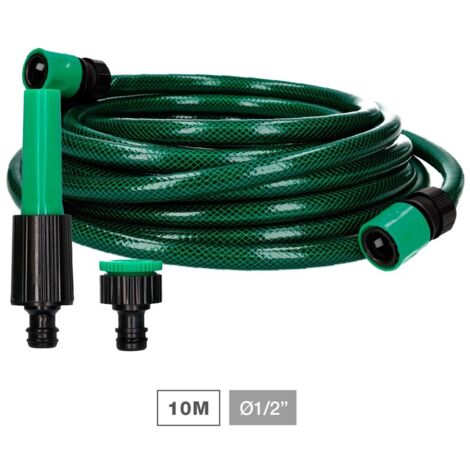 Kit manguera jardín Bairia Ø1/2" 12,5mm 10M (1/5)
