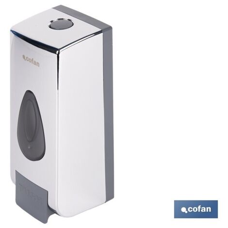 COFAN dosificador de jabón de abs 600 ml color cromo , Este dosificador de jabón es la elección adecuada para optimizar la higiene en cualquier espacio. Fabricado en ABS duradero, (1/4)
