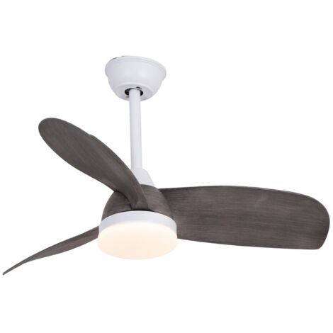 Ventilador LED Byan Exterior Blanco+Ceniza 22W 2000Lm CCT Dim (1/5)